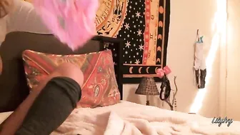 Lily Ivy, Big Hitachi Vibrator Masturbation Climax