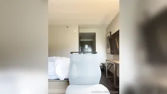 Lily Ivy, Sexy Striptease in Hotel Room