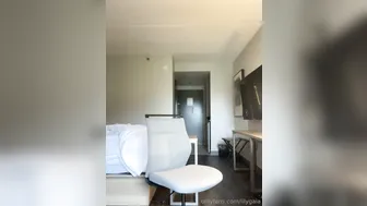 Lily Ivy, Sexy Striptease in Hotel Room