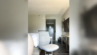 Lily Ivy, Sexy Striptease in Hotel Room