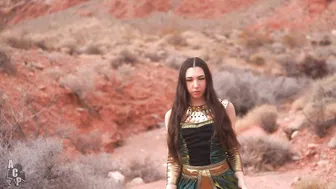 Queenofhell.Xo, Queen Cleopetra Pounded by Mummy Monster in Desert