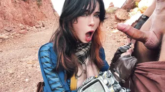Sweetie Fox, Fallout Slut Bred by Savages in Desert