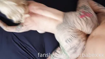 Tigerbabex, Apollo Show, Blonde Tattooed Bimbo Anal Pounded