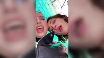 Stellar Rogue, Babygirlfrenchie, Two Hot Beauties Cum Walking After Facial