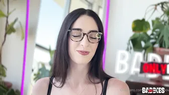Violet Grey, Baddiesonlypov, Oiled-Up Nerdy Curvy Beauty Bred by BBC