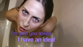 Sinthia Bee, Huge Facial and Piss Wash in Bathtub