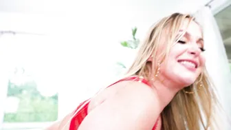 Katalina Kyle, Curvy Beauty Interracial Double Penetration Bang