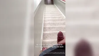 Realhotwife4U, Husband Waits at Office to Reclaim Wife