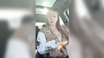 Nadia Foxx, Winter Adventures Public Climax While Driving