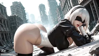 Blindfolded Surrender Yorha elite - preview