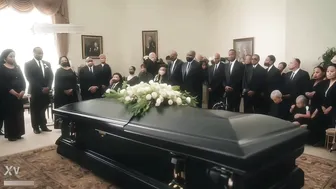 Grand Daughter Had to Ease Mourning Grandpa Soul