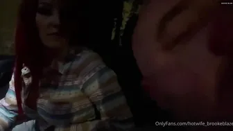 Brooke Blaze, Cuckold Husband Enjoying BBC Sloppy Seconds