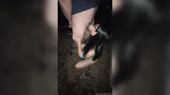 Sexysarabee, First Dogging Video at Local Famous Spot