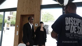 Silvia Soprano, Skinny Italian Beauty Plowed by Two Hard Cocks