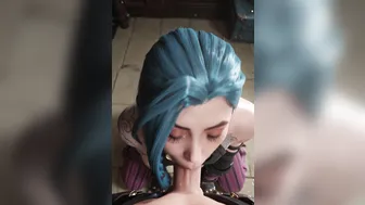 Jinx’s Chaotic Cock Service Handjob, Blowjob, Deepthroat & Hard Fuck