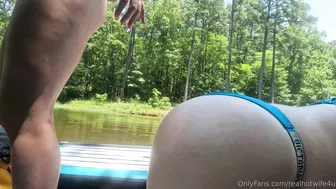 Realhotwife4U, Sexysarabee, Two Swinger Hotwives Lake Outdoor Adventure