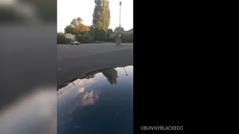 Bunnyblacked, Screwing Thick BBC in Public Parking Lot