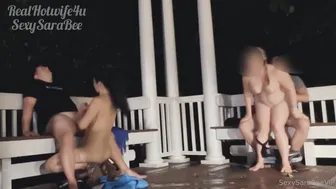 Sexysarabee, Realhotwife4U, Private Swingers Party in Secluded Pergola Veranda