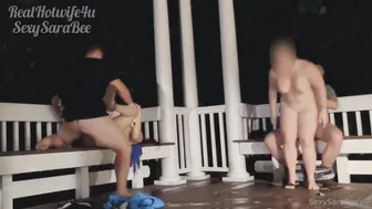 Sexysarabee, Realhotwife4U, Private Swingers Party in Secluded Pergola Veranda