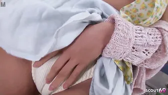 Petite Japanese Stepdaughter Tastes Sperm for the First Time with Horny Old Guy