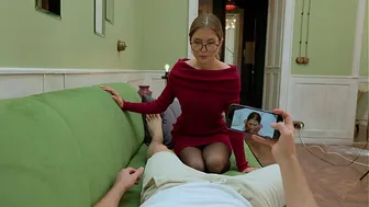 Cheating Wife Rides Huge Cock to Buy His Silence – POV Creampie Fed