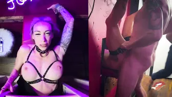 Marsfoxxx, First Vagina Gloryhole Used by Random Strangers