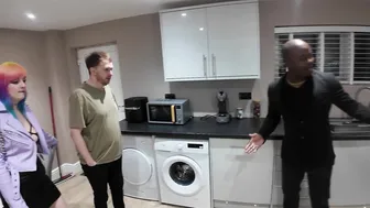 Bimfcouple, Cuckold Couple Seduces Black Agent for House