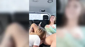 Mathima Kitten, Madiiitay, Lesbian Play in Car in Public