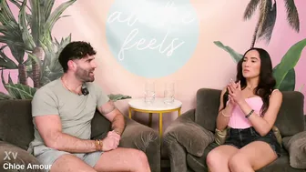 Chloe Amour, Wet and Sloppy Blowjob After Podcast Interview