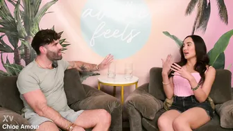 Chloe Amour, Wet and Sloppy Blowjob After Podcast Interview