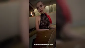 Mackenzie Holmes, Baddies_Galleryy, Curvy Beauty BBC Riding in Car After Dinner