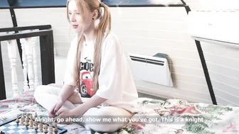 Yuiwoo, Beautiful Roommate Lost Blowjob Bet and Got Screwed