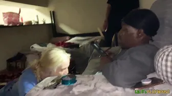 Lilsdsplayhouse, Llly G, Rayblack Lana, Throat Wars with Thick BBC in Bedroom