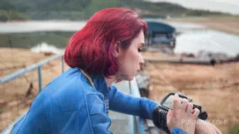 Sweetie Fox, Redhead Fallout Beauty Amazon Screwing Stranger for Human Race