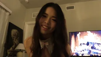 Aries Steele, Kimi Rae, Horny Asian Girlfriend Screwing in Knee-High Socks