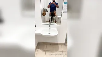 Isabelle Eleanore, Horny Couple Screwing in Public Toilet