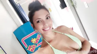 Anniebella69, Pissing in Airbnb Game Room