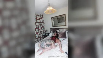 Hayleyquinnxx, Misshollyhell, Tattooed Alt Beauty Lesbian Dildo Screw