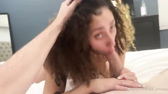 Kira Perez, Jodie Johnson, Curly Hair Ebony Teen Thick BWC Blowjob