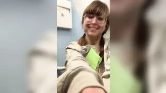 Riley Reid, Vagina Teasing in Airplane Toilet