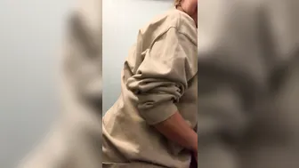 Riley Reid, Vagina Teasing in Airplane Toilet