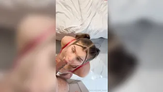 Zoe_Lovee, Creampied in Red Lingerie