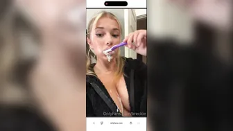 Breckie Hill, Tooth Brush Creamy Release Tease