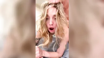 Itsmecat, Dildo Masturbation and Facial on Livestream