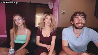 Jackandjill, Macy Meadows, Jill Pegging Cute Teen FFM Threesome