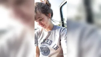 Riley Reid, Hairy Vagina Masturbation in Sports Car