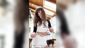 Riley Reid, Dancing in Playboy T-Shirt