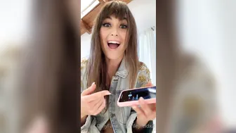 Riley Reid, Stripping into Lingerie on Livestream