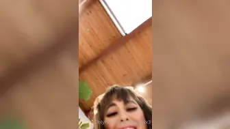 Riley Reid, Stripping into Lingerie on Livestream