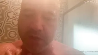 Brooke Blaze, Thick Hotwife Screwing Thick BBC in Fishnet Bodysuit